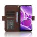 LN 5card Flip Wallet Nokia G42 5G brown