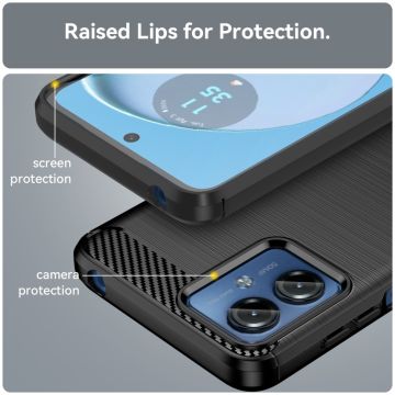 LN TPU-suoja Moto G14 Black