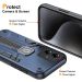 LN suojakuori tuella ja magneetilla Moto G14 Blue