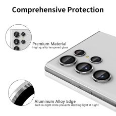 Hat-Prince kameran linssin suojat Galaxy S23 Ultra silver