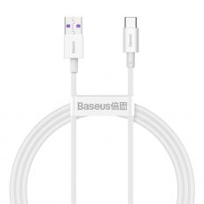 Baseus USB Type-C data- ja latauskaapeli 66W 1 m white