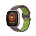 LN ranneke silikoni Fitbit Sense/Versa 3 purple/green