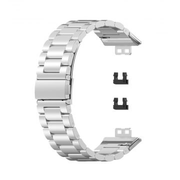 LN vaihtoranneke teräs Huawei Watch Fit silver