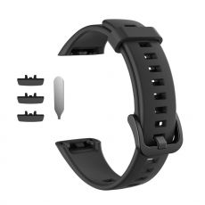 LN vaihtoranneke silikoni Huawei/Honor Band 6 black