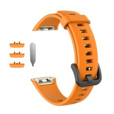 LN vaihtoranneke silikoni Huawei/Honor Band 6 orange