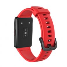 LN vaihtoranneke silikoni Huawei/Honor Band 6 red