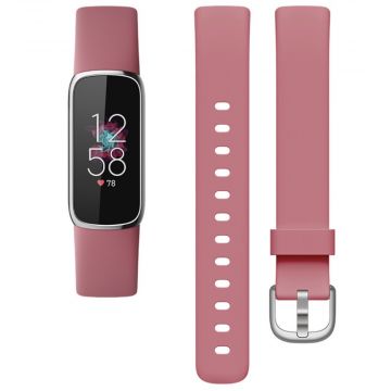 LN ranneke silikoni Fitbit Luxe koko L pink
