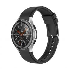 LN silikoniranneke Samsung Galaxy Watch 4/5/6 -sarja black