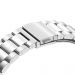 LN ranneke teräs Samsung Galaxy Watch 4/5/6 -sarja silver
