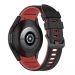 LN ranneke silikoni Samsung Galaxy Watch 4/5/6 -sarja black/red