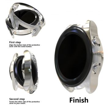LN suojareunus Galaxy Watch 3 41mm silver