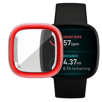 LN TPU-suoja Fitbit Sense/Versa 3 red