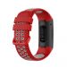 LN ranneke Fitbit Charge 3/4 silikoni red/grey