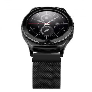 Luurinetti Huawei Watch 2 ranneke metalli Milanese black