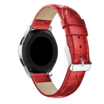 LN Gear S3/Watch 46mm ranneke nahka croco red