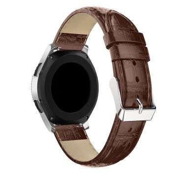 LN Gear S3/Watch 46mm ranneke nahka croco brown