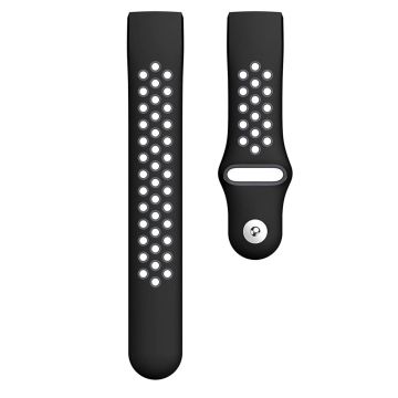 LN V2 ranneke silikoni Fitbit Charge 3/4 black/grey