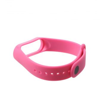 Xiaomi vaihtoranneke silikoni Mi Band 3/4 pink