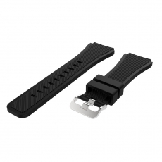 LN Gear S3/Watch 46mm ranneke silikoni black