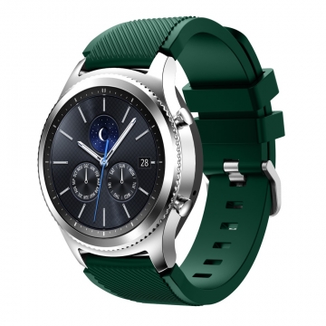 LN Gear S3/Watch 46mm ranneke silikoni green