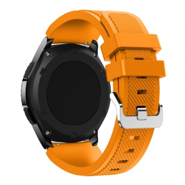 LN Gear S3/Watch 46mm ranneke silikoni orange