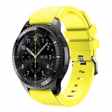 LN Gear S3/Watch 46mm ranneke silikoni yellow