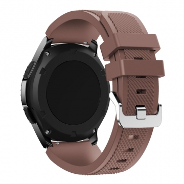 LN Gear S3/Watch 46mm ranneke silikoni brown