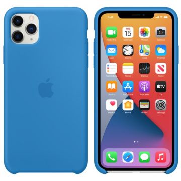 Apple iPhone 11 Pro Max Silicone Case surf blue