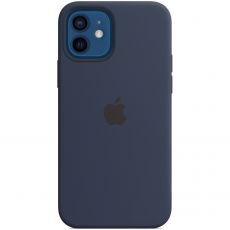 Apple iPhone 12/12 Pro Silicone Case MagSafe deep navy
