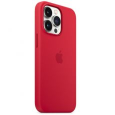 Apple iPhone 13 Pro Max silikonisuoja MagSafella red