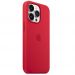 Apple iPhone 13 Pro silikonisuoja MagSafella red