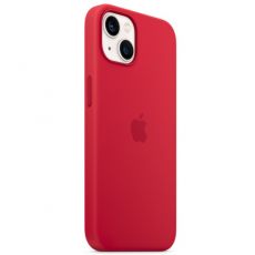 Apple iPhone 13 silikonisuoja MagSafella red