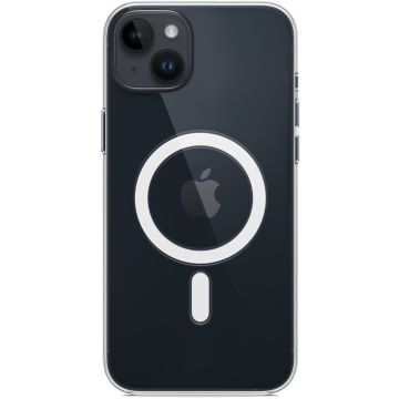 Apple iPhone 14 Plus läpinäkyvä suojakuori MagSafella