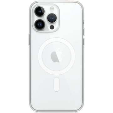 Apple iPhone 14 Pro Max läpinäkyvä suojakuori MagSafella