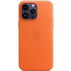 Apple iPhone 14 Pro Max nahkakuori MagSafella orange