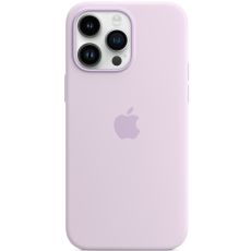Apple iPhone 14 Pro Max silikonisuoja MagSafella lilac