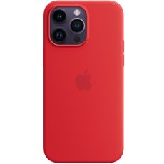 Apple iPhone 14 Pro Max silikonisuoja MagSafella red