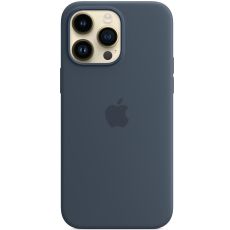 Apple iPhone 14 Pro Max silikonisuoja MagSafella storm blue