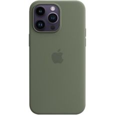 Apple iPhone 14 Pro Max silikonisuoja MagSafella olive