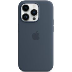 Apple iPhone 14 Pro silikonisuoja MagSafella storm blue