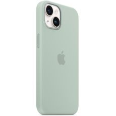 Apple iPhone 14 silikonisuoja MagSafella agave