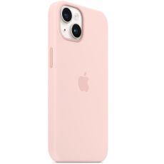 Apple iPhone 14 silikonisuoja MagSafella chalk pink