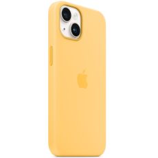 Apple iPhone 14 silikonisuoja MagSafella sunglow