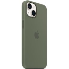 Apple iPhone 14 silikonisuoja MagSafella olive