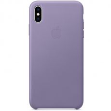 Apple iPhone Xs Max Leather Case lilac