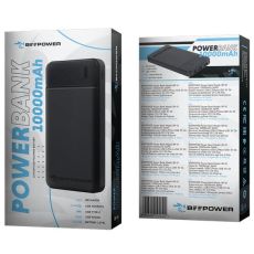 BeePower varavirtalähde 10 000 mAh (2 X 2.1A USB-A)