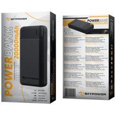 BeePower varavirtalähde 20 000 mAh (2 X 2.1A USB-A)