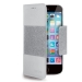 Celly Glitter-suojalaukku iPhone 6/6S white