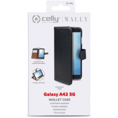 Celly Wally-suojalaukku Galaxy A42 5G