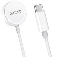 Deltaco Apple Watch laturi USB-C-liitännällä 1 m